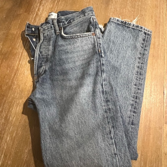 Agolde Riley cropped 24 - Picture 5 of 8